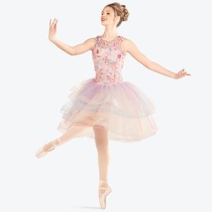 SECRET GARDEN revolution ballet costume with hair peace brand new